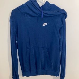 Cowl neck nike hoodie